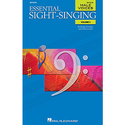 Hal Leonard Essential Sight-Singing Volume 2 Male Voices TB
