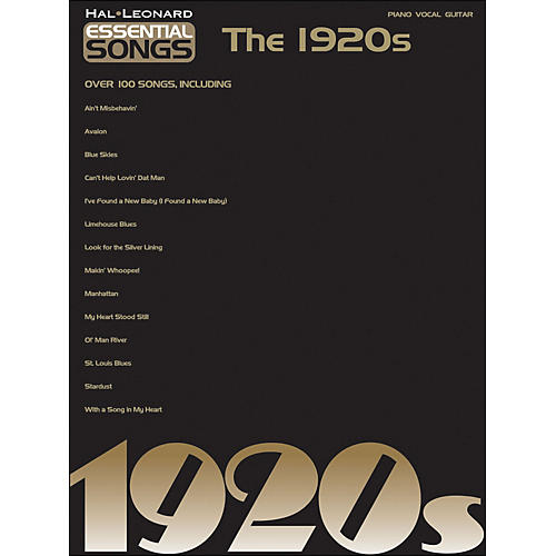 Essential Songs - The 1920S arranged for piano, vocal, and guitar (P/V/G)