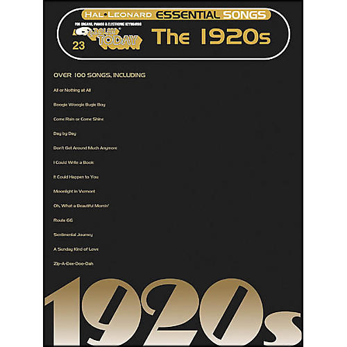 Essential Songs - The 1920's E-Z Play 23