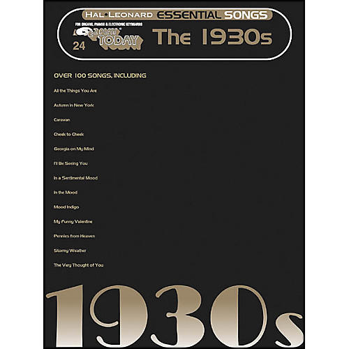 Essential Songs - The 1930's E-Z Play 24