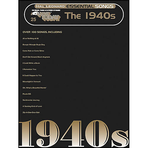 Essential Songs - The 1940's E-Z Play 25