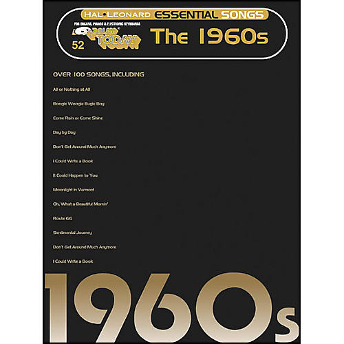 Hal Leonard Essential Songs - The 1960's E-Z Play 52