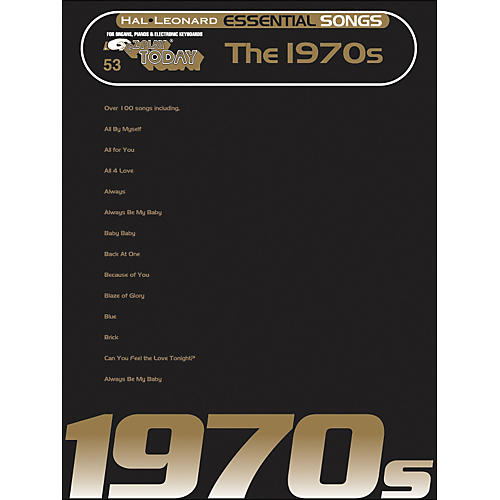 Essential Songs - The 1970's E-Z Play 53