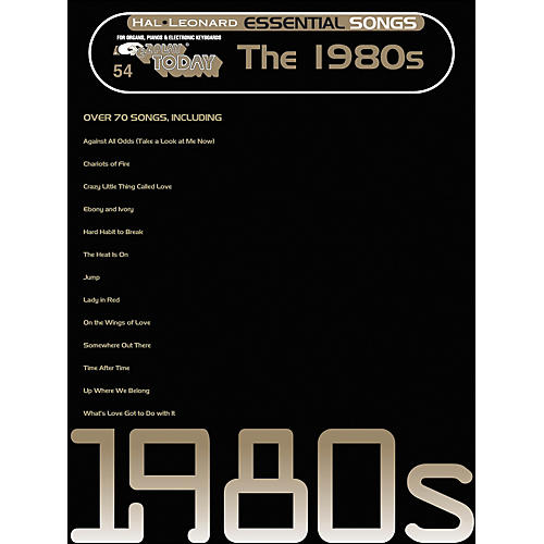 Essential Songs - The 1980's E-Z Play 54