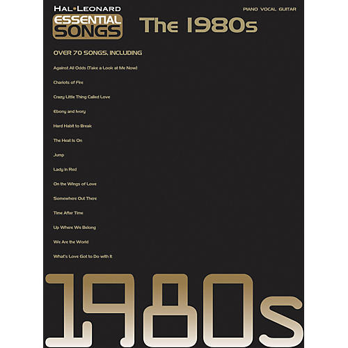 Essential Songs - The 1980's Piano/Vocal/Guitar Songbook