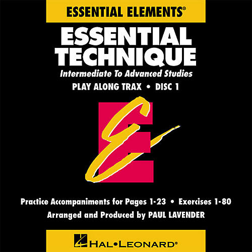 Hal Leonard Essential Technique (Original Series) (Play Along Trax (2-CD set)) Concert Band
