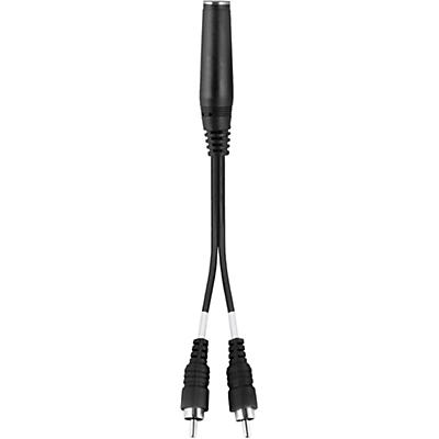 Livewire Essential Y-Adapter 1/4" TS Female to RCA