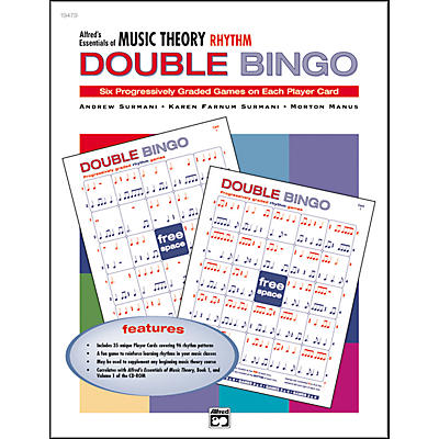 Alfred Essentials of Music Theory Double Bingo