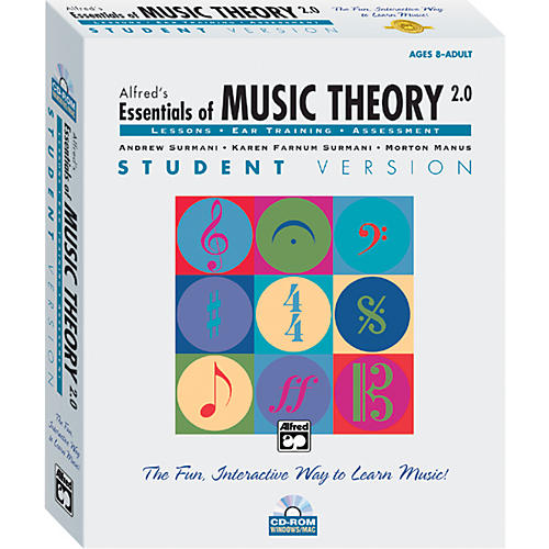 Essentials of Music Theory: Software Version 2.0 CD-ROM Student Version Volume 1