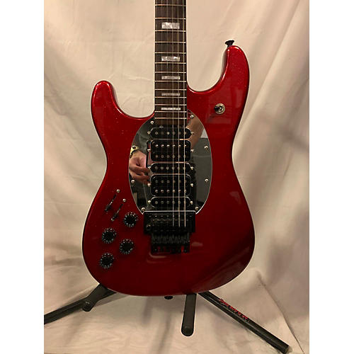 Sawtooth Et Hybrid Solid Body Electric Guitar sparkle red