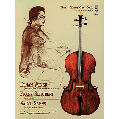 Music Minus One Ethan Winer, Franz Schubert, and Saint-Saëns Music Minus One Series Softcover with CD Composed by Various