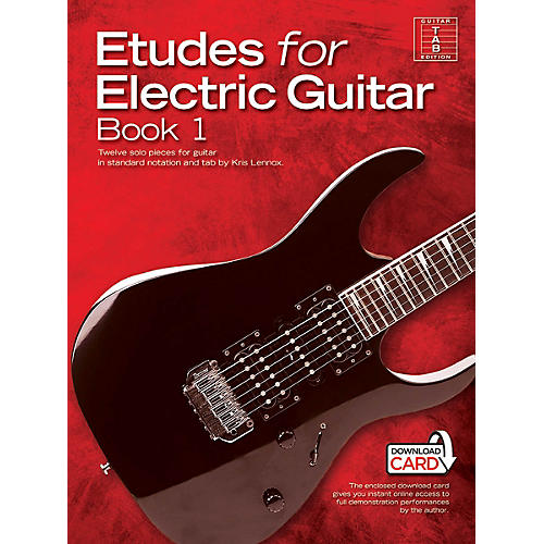 Music Sales Etudes for Electric Guitar - Book 1 Music Sales America Series Softcover Audio Online