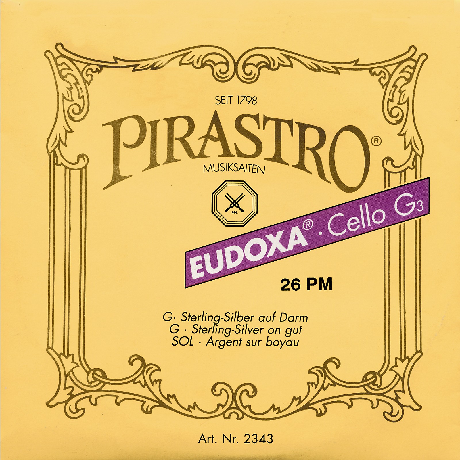 Pirastro Eudoxa Cello Strings Musician's Friend