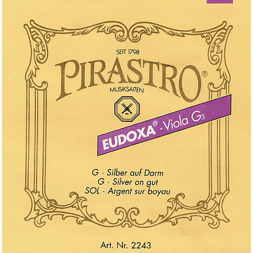 Pirastro Eudoxa Series Viola G String 4/4 - 16-1/4 Gauge