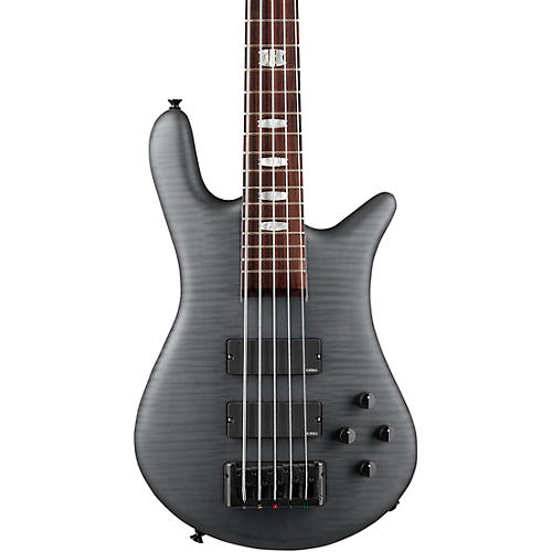 Spector Euro 5 LX 5 String Neck Through Electric Bass Black Stain Matte