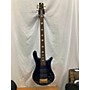 Used Spector Euro5 Electric Bass Guitar Sapphire Blue Trans