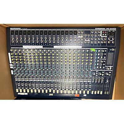 Behringer Eurodesk MX2442A Mixer And Power Supply Unpowered Mixer