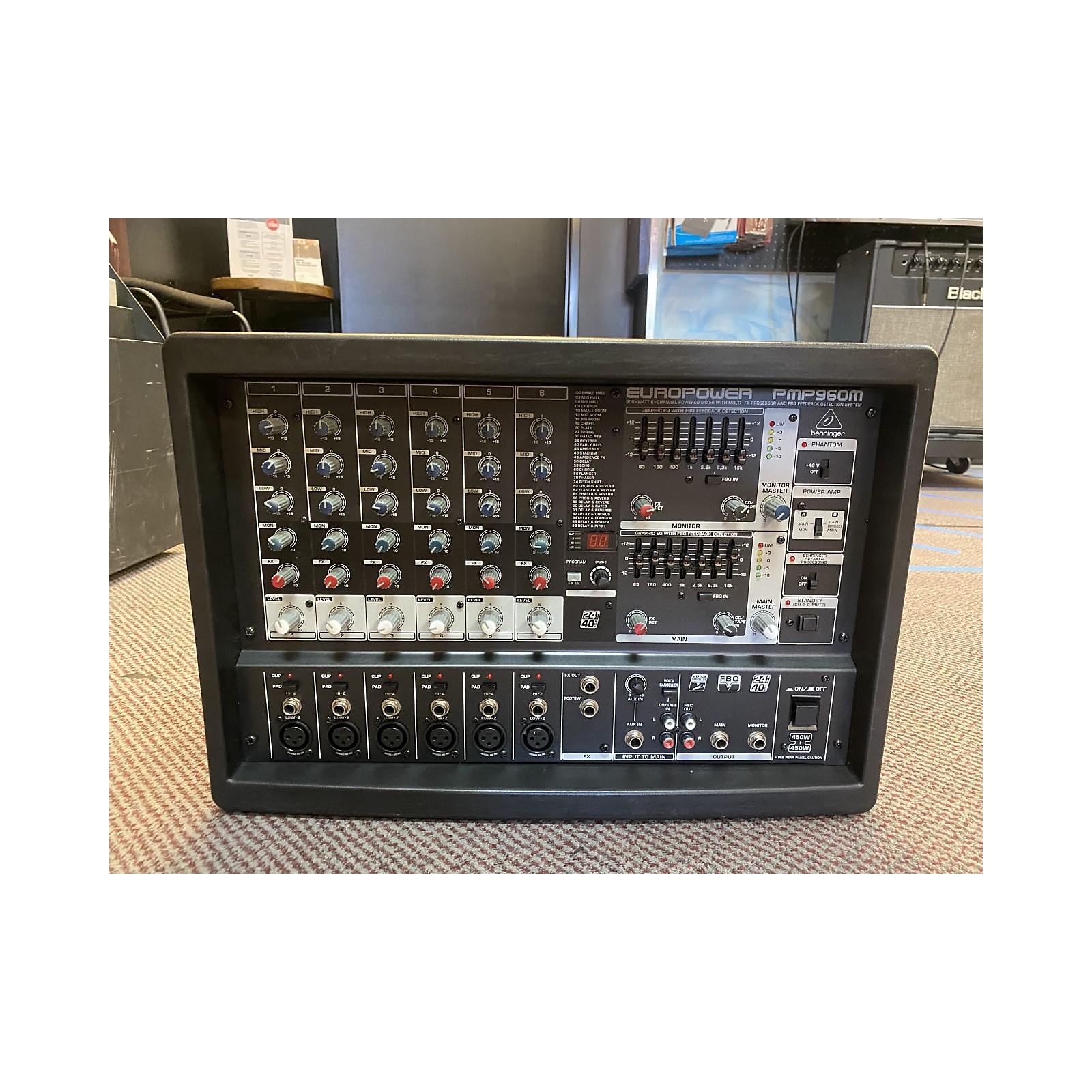 Behringer Europower PMP960M Powered Mixer Musician's Friend