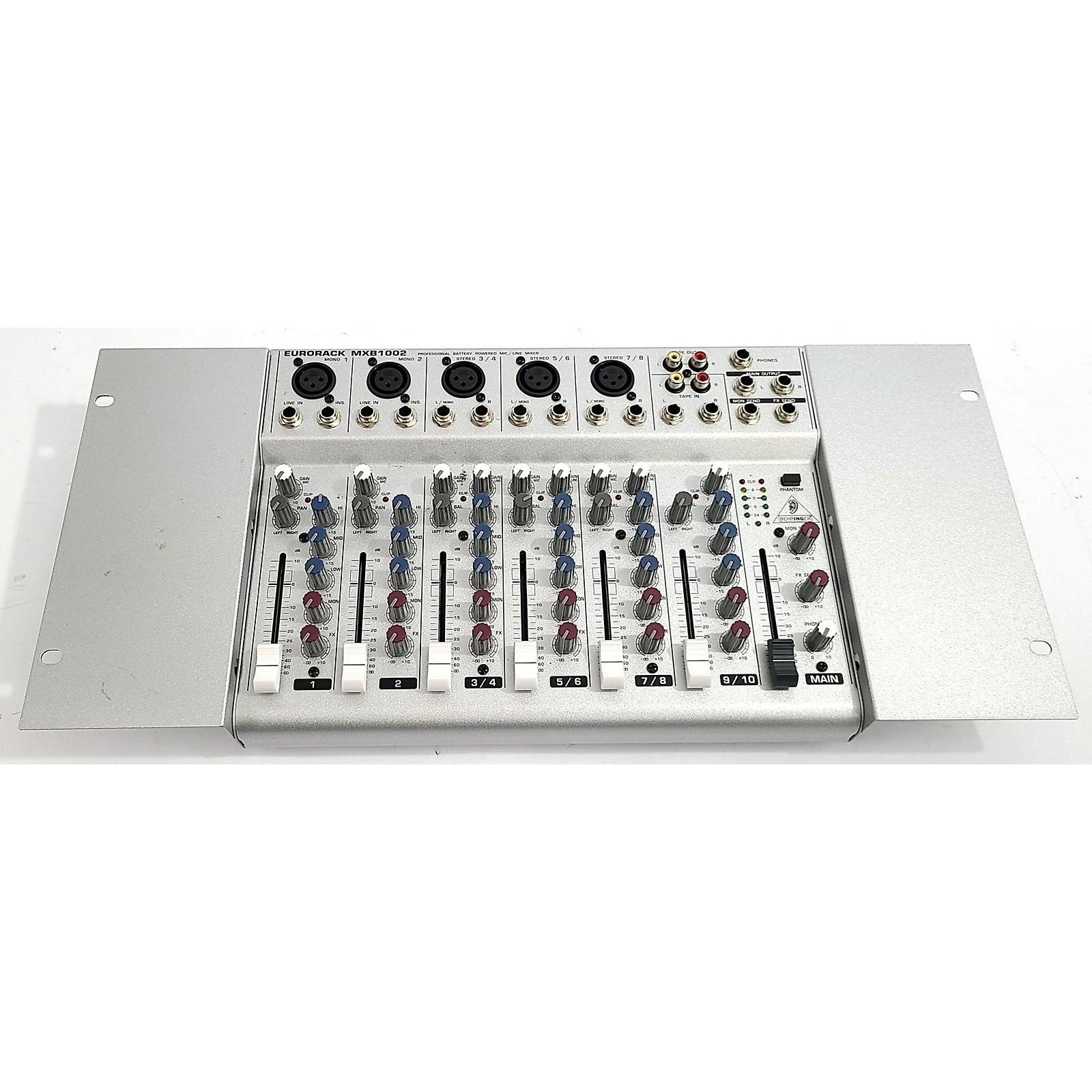 Used Behringer Eurorack MXB1002 Unpowered Mixer Musician's Friend
