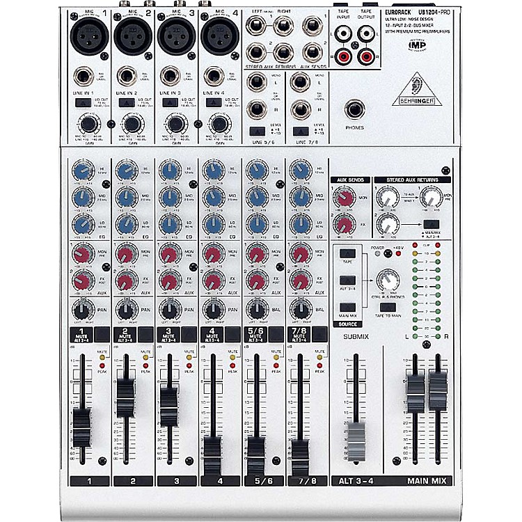 Behringer Eurorack UB1204-PRO Mixer | Musician's Friend