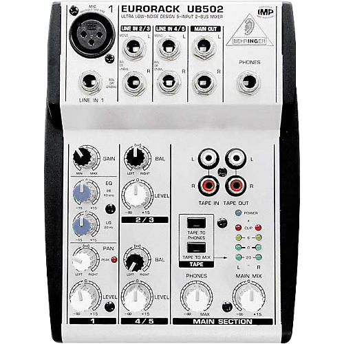 Eurorack UB502 5-Channel Compact Mixer