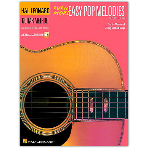 Even More Easy Pop Melodies Guitar Method (Book/Online Audio)