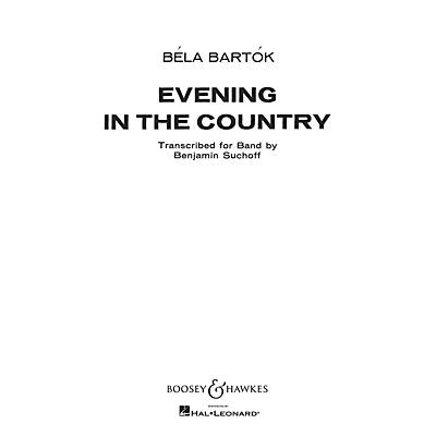 Boosey and Hawkes Evening in the Country Concert Band Composed by Béla Bartók Arranged by Benjamin Suchoff