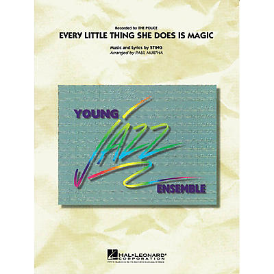 Hal Leonard Every Little Thing She Does Is Magic Jazz Band Level 3 Arranged by Paul Murtha