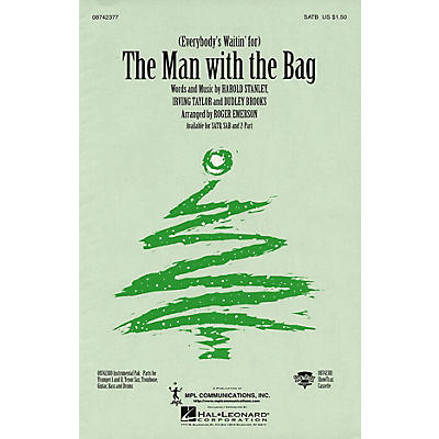 Hal Leonard (Everybody's Waitin' for the) Man with the Bag 2-Part Arranged by Roger Emerson