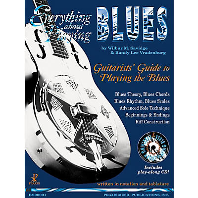 Music Sales Everything About Playing Blues Book