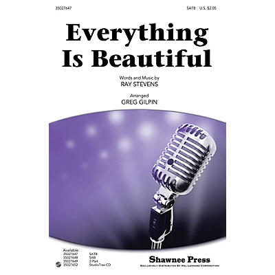 Shawnee Press Everything Is Beautiful Studiotrax CD Arranged by Greg Gilpin