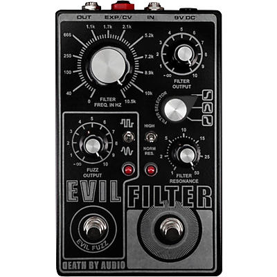 Death By Audio Evil Filter Hyper Resonant Multi Mode Filter/Fuzz Pedal