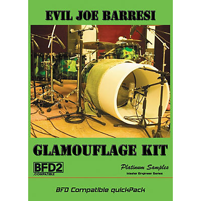 Platinum Samples Evil Joe Barresi Glamouflage Kit QuickPack for BFD