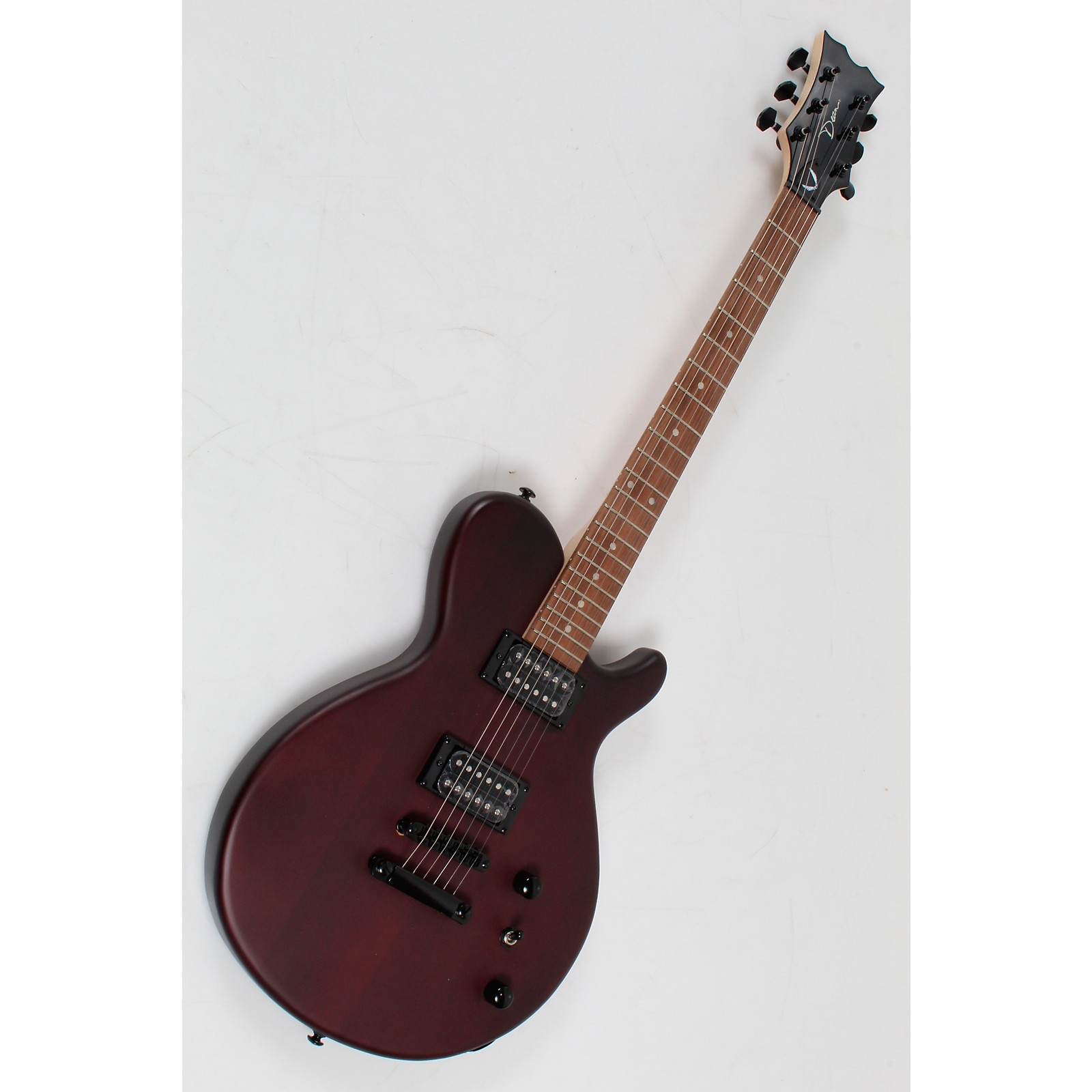 Open Box Dean Evo XM Electric Guitar Natural Mahogany 194744050695