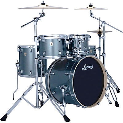 Ludwig Evolution 5-Piece Drum Set With Paiste Cymbals -