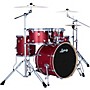 Ludwig Evolution 5-Piece Drum Set With Paiste Cymbals - Crimson Sparkle