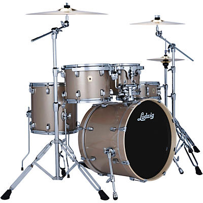 Ludwig Evolution 5-Piece Drum Set With Paiste Cymbals -