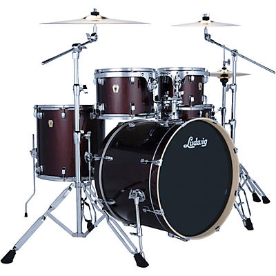 Ludwig Evolution 5-Piece Drum Set With Zildjian I Series Cymbals -