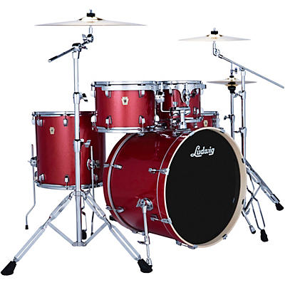 Ludwig Evolution 5-Piece Drum Set With Zildjian I Series Cymbals -