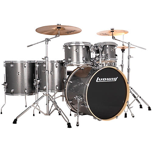 Ludwig Evolution 6-Piece Drum Set With 22