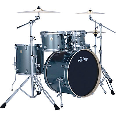 Ludwig Evolution 6-Piece Drum Set With Paiste Cymbals -