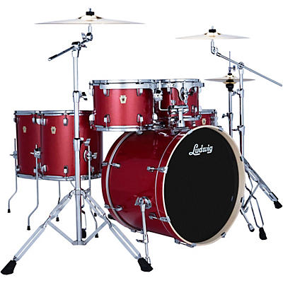 Ludwig Evolution 6-Piece Drum Set With Paiste Cymbals -