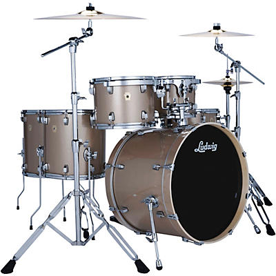 Ludwig Evolution 6-Piece Drum Set With Paiste Cymbals -