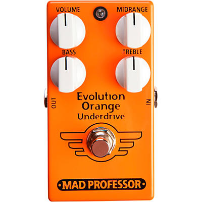 Mad Professor Evolution Orange Underdrive Effects Pedal