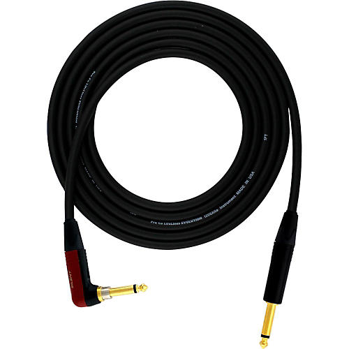 ProCo Evolution Studio/Stage Silent Straight - Angle Instrument Cable 10 ft.