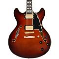 D'Angelico Excel DC Semi-Hollow Electric Guitar Amaretto BurstAmaretto Burst