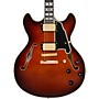 D'Angelico Excel DC Semi-Hollow Electric Guitar Amaretto Burst