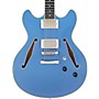 D'Angelico Excel DC Tour Semi-Hollow Electric Guitar With Supro Bolt Bucker Pickups and Stopbar Tailpiece Slate Blue