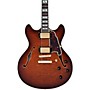 Open-Box D'Angelico Excel DC XT Semi-Hollow Electric Guitar With Stopbar Tailpiece Condition 2 - Blemished Amaretto Burst 197881073169
