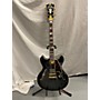 Used D'Angelico Excel EX-DC Hollow Body Electric Guitar Trans Black